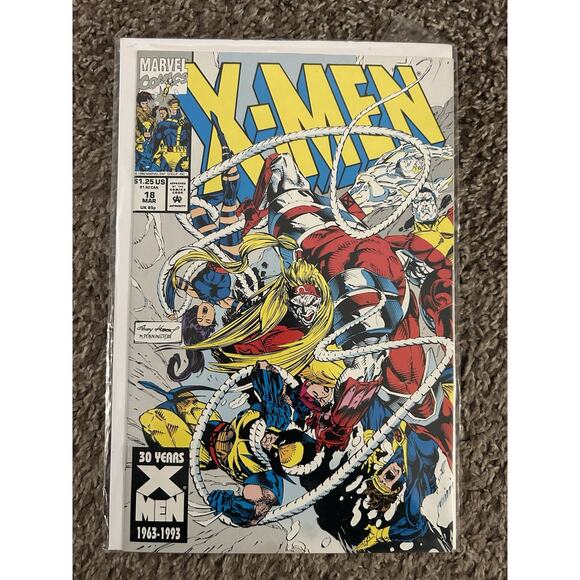 X-Men #1, 3, 7, 8, 10, 12, 18 (1991-92 Marvel) Lot Of 7 - 3 KEYS Hazard - Bella - Picture 8 of 8